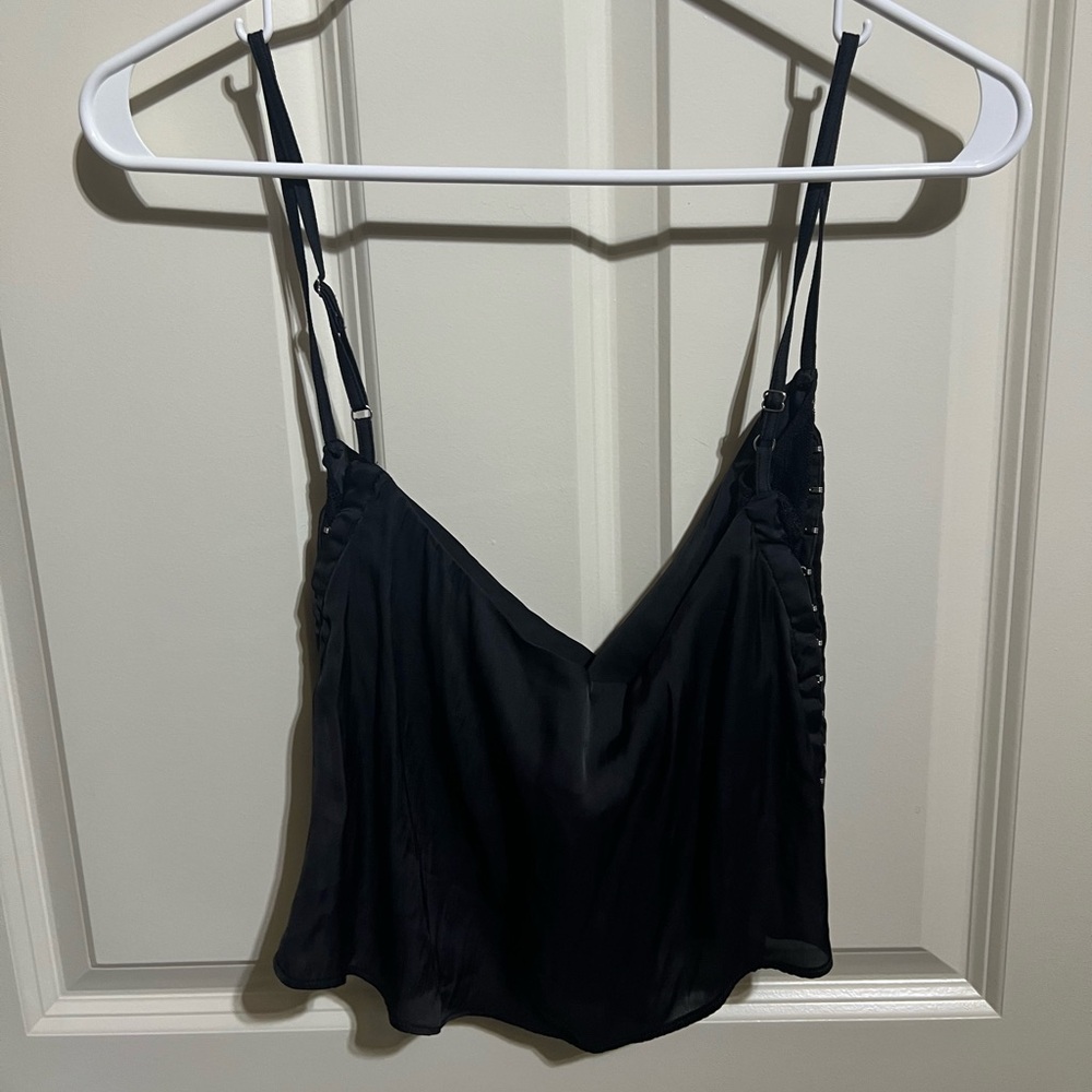 NWT Y/Project Sheer Lace Draped Top - Picture 5 of 6